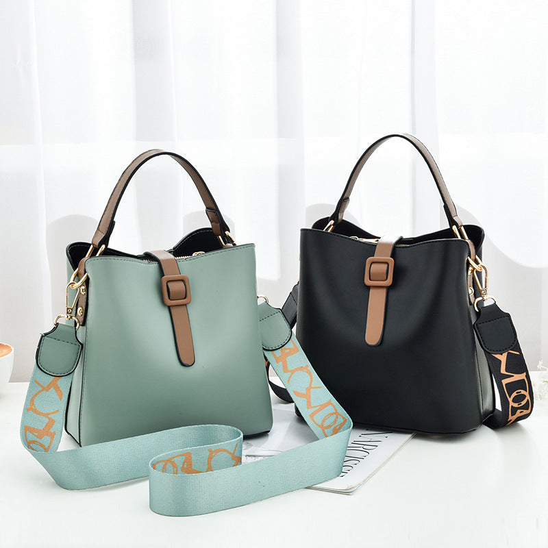 Bucket Bag Fashion Korean Style Shoulder Bag Cross-border Female Bag - Carvan Mart Ltd