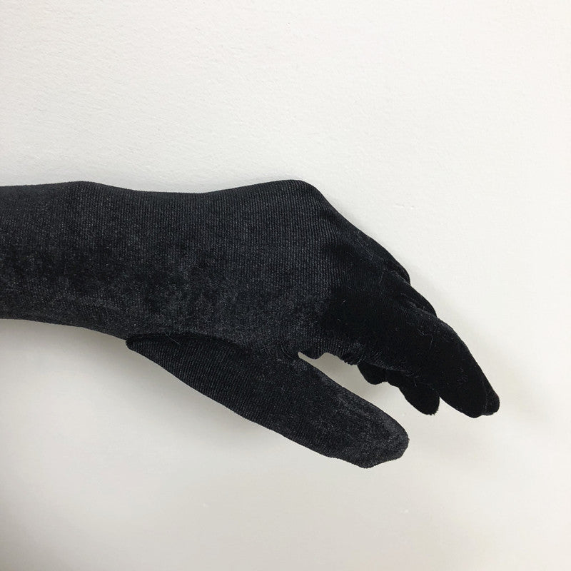 53cm Warm Gold Velvet Gloves - Carvan Mart