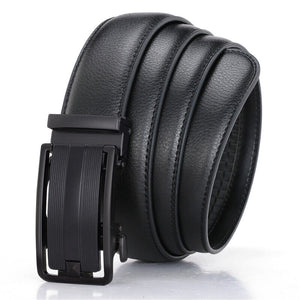 Men's Ratchet Belt Leather Mens Belt With Slide Buckle Ratchet Belts For Men USA - Carvan Mart