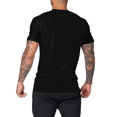 Chic Graphic Tees for Him Short Sleeve Men's Modern Slim-fit Shirts - Carvan Mart