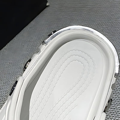 Carvan Balenciaga X Crocs Hardcrocs Platform Sandals - Carvan Mart