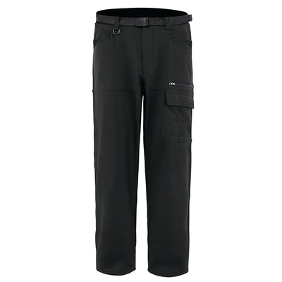 Men Pants Pockets Decoration Solid Hiking Casual Sport Trouser - Carvan Mart