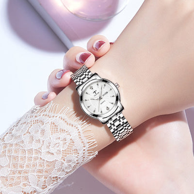 Small And Exquisite Women's Waterproof Luminous Simplicity Quartz Watch - - Women's Watches - Carvan Mart