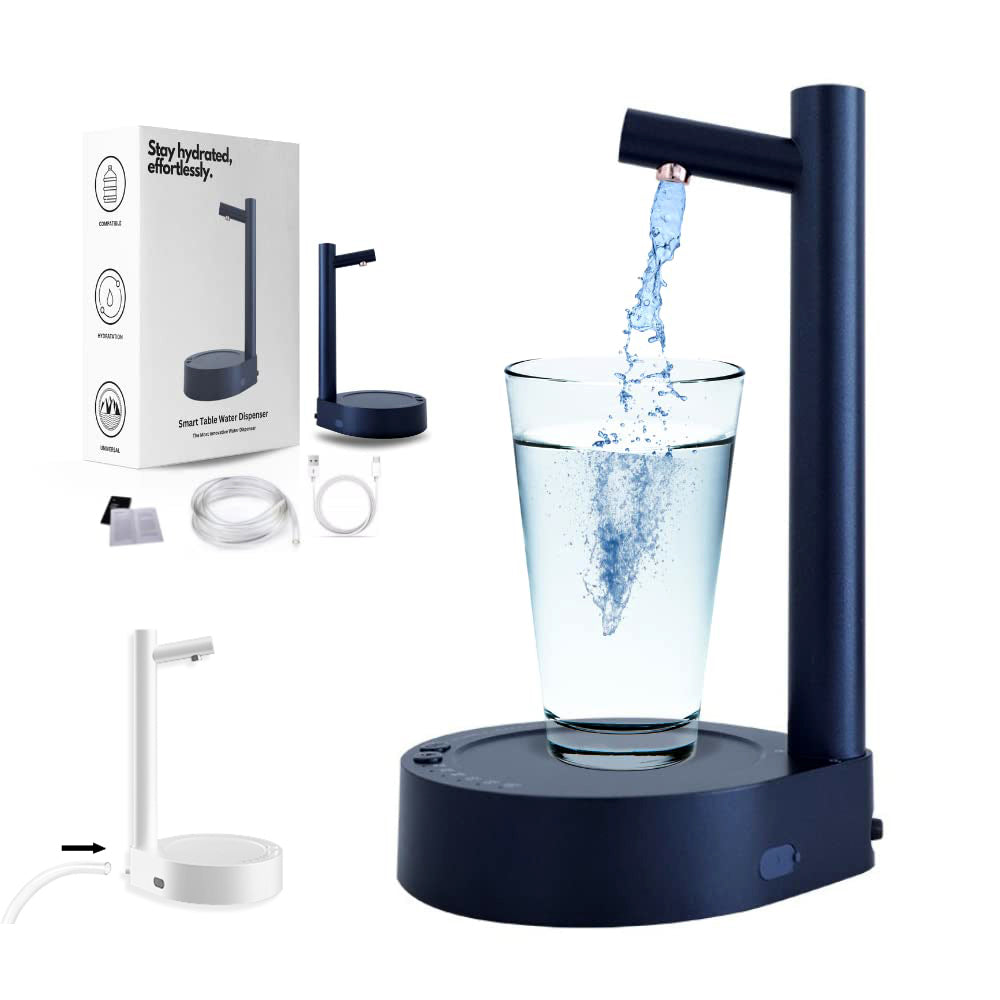 Desk Dispenser Electric Automatic Water Bottle Dispenser Rechargeable Water Dispenser