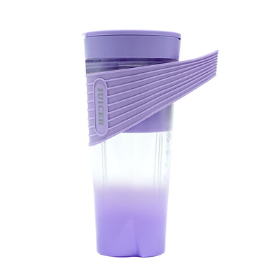 Portable Blender Sports Fashion Portable Rechargeable Mixing Cup Kitchen Gadgets - Purple USB - Compact Blenders - Carvan Mart