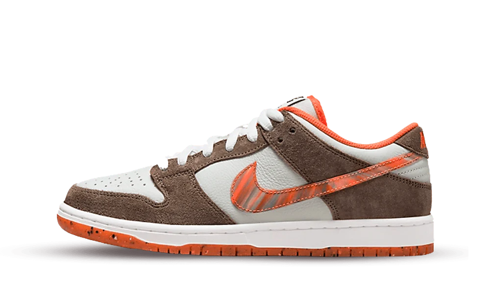 Nike SB Dunk Low Shoes - Olive Gray Mantra Orange Rattan - Shoes - Carvan Mart