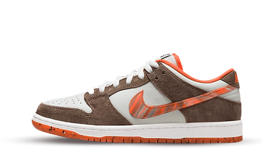 Nike SB Dunk Low Shoes - Olive Gray Mantra Orange Rattan - Shoes - Carvan Mart