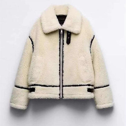 Fashion Casual Berber Fleece Coat - Carvan Mart Ltd