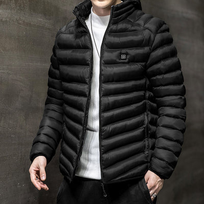 Men's Winter Coat Jacket Plus Fleece For Light And Warmth - Carvan Mart