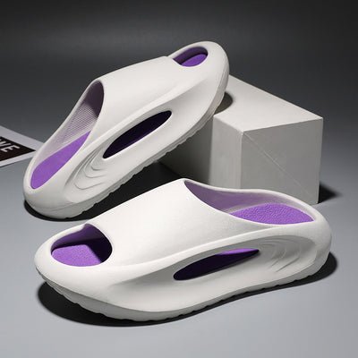 Summer New Platform Casual Non-slip Waterproof Slippers - Carvan Mart
