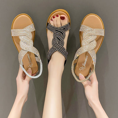 Women's Fashion Outdoor Fairy Roman Sandals - - Women's Sandals - Carvan Mart