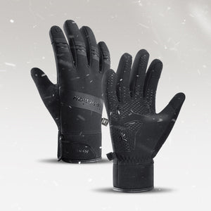 Men's And Women's Fashionable Warm Outdoor Sports Riding Gloves - Black - Men's Gloves - Carvan Mart