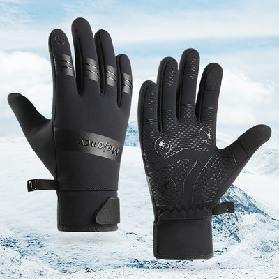 Men's And Women's Fashion Outdoor Waterproof Windproof Touch Screen Riding Cold-proof Gloves - - Men's Gloves - Carvan Mart