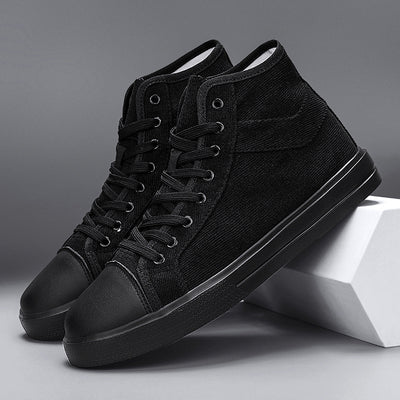 Carvan Chuck Taylor All Star Lift Platform Sports Men's Casual Shoes - Black - Men's Sneakers - Carvan Mart