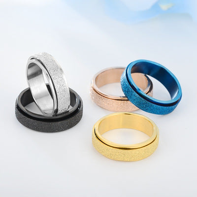 Tunable Anxiety Rings Relieve Stress Rings - - Women's Rings - Carvan Mart