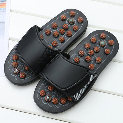 TCM Massage Slippers Acupoint Magnetic Spring Therapy for Men and Women - - Women's Slippers - Carvan Mart