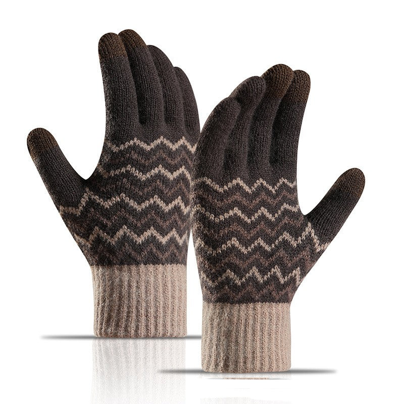 Men's Outdoor Cold-proof Warm Gloves - Carvan Mart