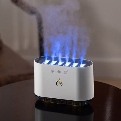 Dynamic Flame Humidifier Smart Ultrasonic Voice-Control Room Humidifier