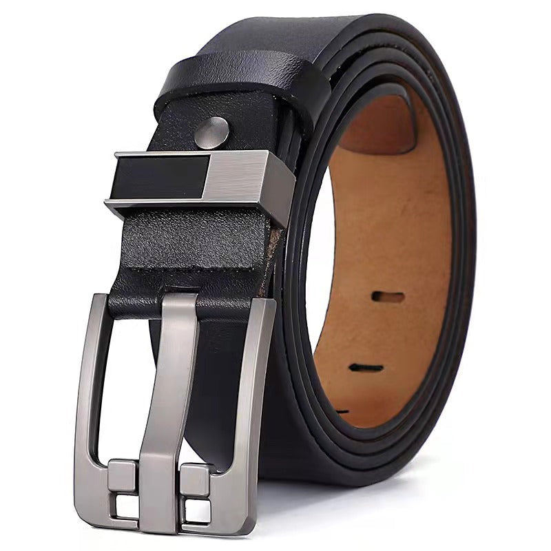 Men's Retro Belt With Oversized Wide Needle Buckle - Carvan Mart