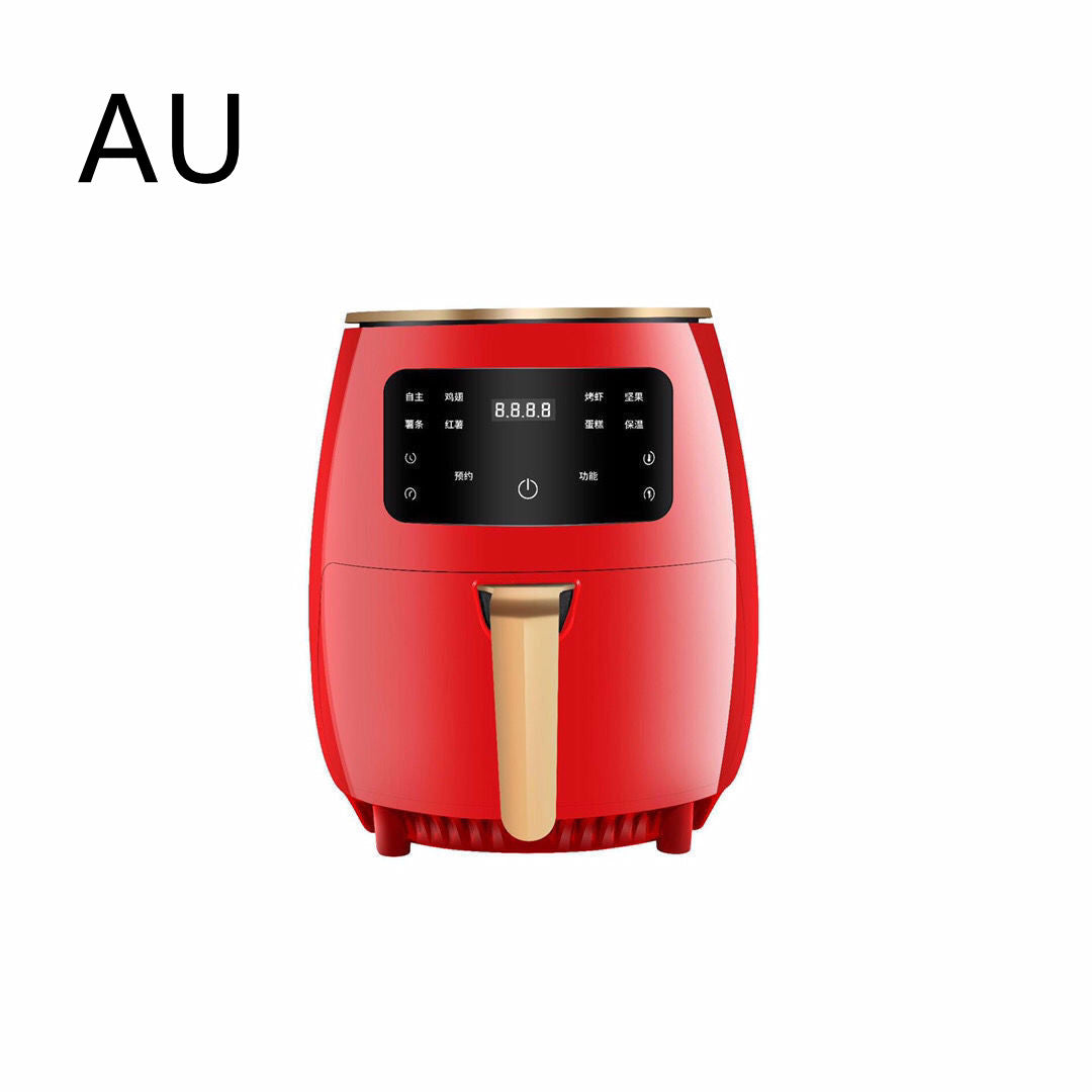 220V Smart Air Fryer without Oil Home Cooking 4.5L Large Capacity Multifunction Electric Professional-Design - Carvan Mart