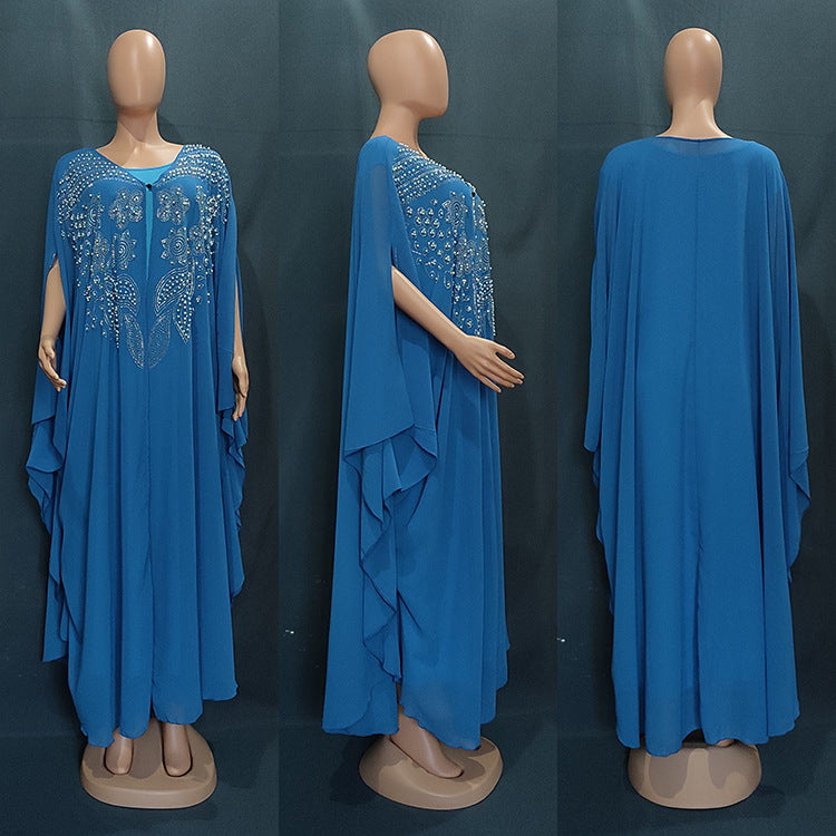 Muslim Robe Plus Size Women's European And American Long Dress - Carvan Mart Ltd