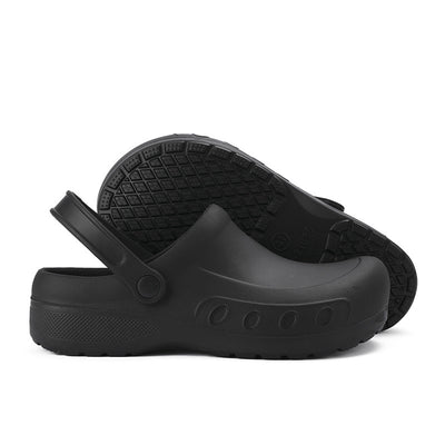 Men's Platform Clogs Kitchen Hotel Hospital Waterproof Work Shoes Crocs - Carvan Mart