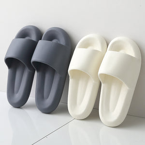 Slip-on Slippers Women's Summer Eva Slippers Indoor Bathroom Couple Household Men's Non-slip Slippers - Carvan Mart