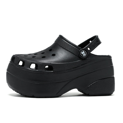 Carvan Women's Mega Crush Clog Crocs Platform Sandals - Carvan Mart