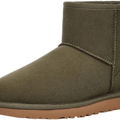 Men's Classic Ultra Mini Boots Fur Fashion Casual Low-cut Boots - Green 41 - Men's Boots - Carvan Mart