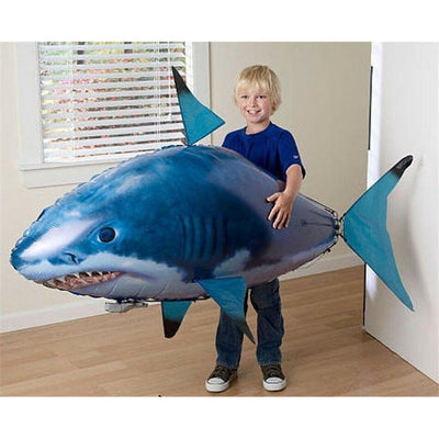 Flying Shark Remote Control Shark Toy Air Swimming Fish Infrared Flying RC - - Gift - Carvan Mart