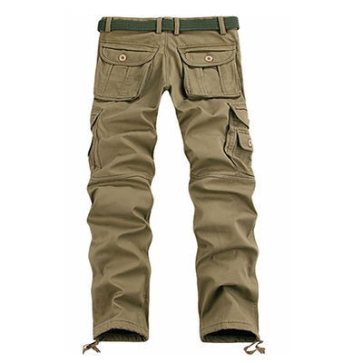 Men's All-Season Cotton Cargo Pants - Durable Outdoor and Military Style - Carvan Mart