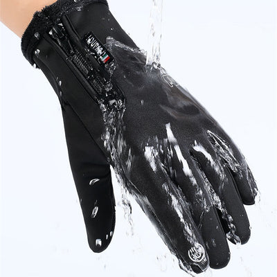 Opened-Finger Gloves Touchscreen Waterproof Windproof Warm Winter Gloves - - Women Gloves & Mittens - Carvan Mart