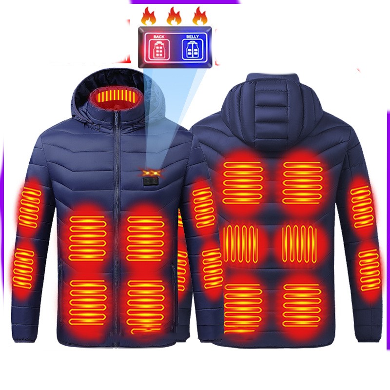 USB Charging And Heating Jacket Throughout The Body - Carvan Mart Ltd