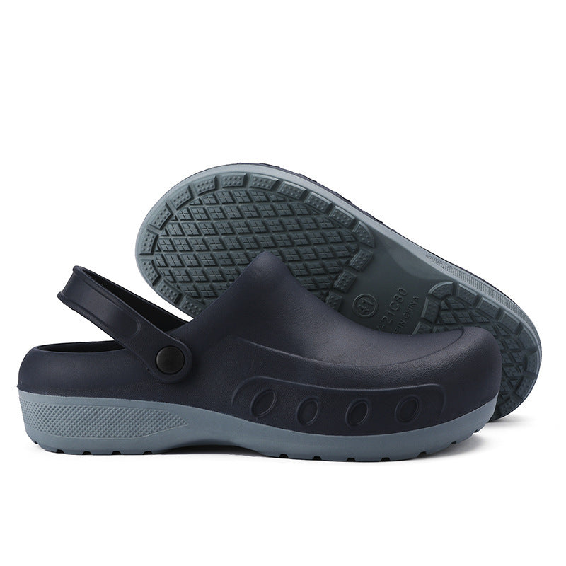 Men's Platform Waterproof Clogs Kitchen Hotel Hospital Work Shoes Crocs - - Men's Slippers - Carvan Mart