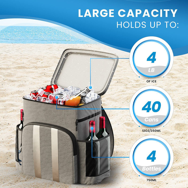 Waterproof Cooler Backpack Large Capacity Refrigerated Backpack Picnic Insulation - - Gift - Carvan Mart