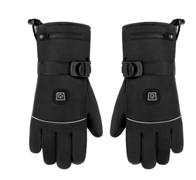 Winter Electric Motorcycle Heated  Touch Screen Gloves - Carvan Mart