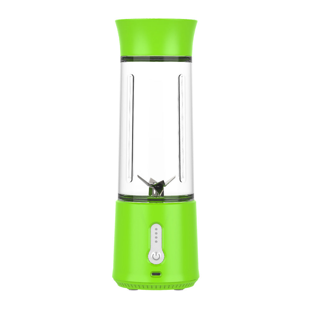 Small Juicing Cup Mini Fruit Juicer Electric Blender - Green USB - Compact Blenders - Carvan Mart