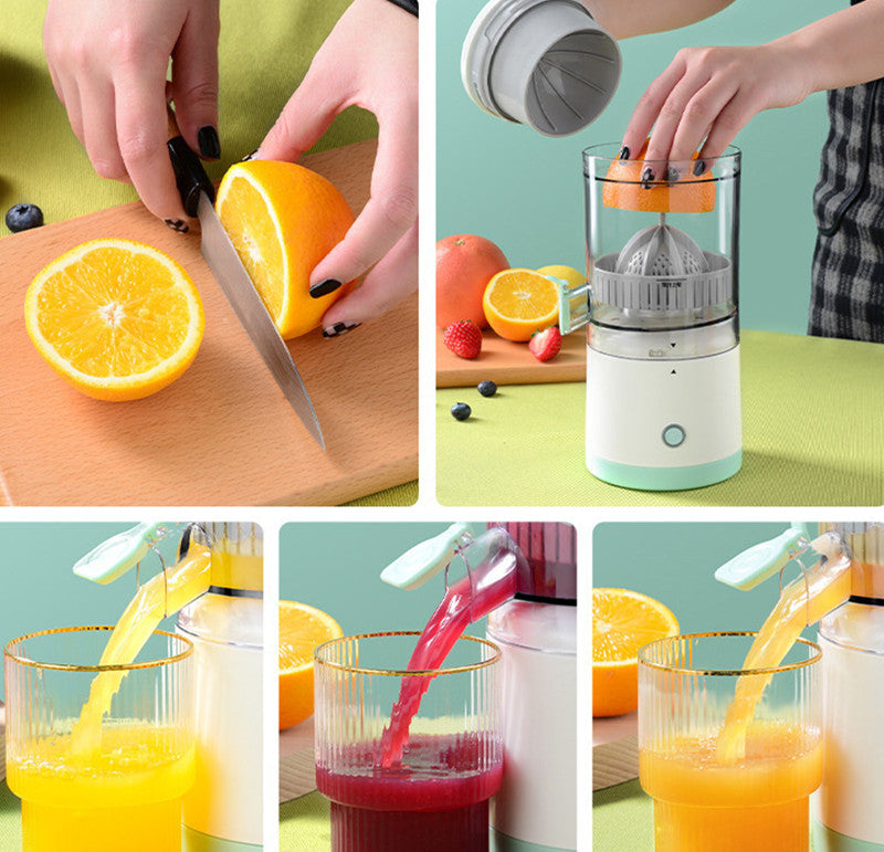 Portable USB Mini Electric Juicer Mixer Extractors Rechargeable Blender Fruit Fresh Juice Lemon Maker Cup Household Machine - - Compact Blenders - Carvan Mart