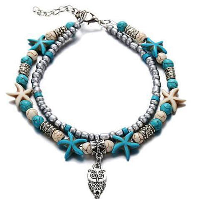 Simplicity Anklets Star Fish Anklet Foot Jewelry - Carvan Mart