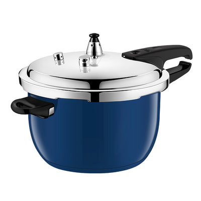 Pressure Cooker Stainless Steel Household Gas Induction Cooker - Sapphire blue - Smart Ovens - Carvan Mart