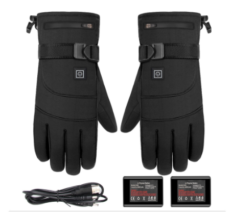 Winter Electric Motorcycle Heated  Touch Screen Gloves - Carvan Mart