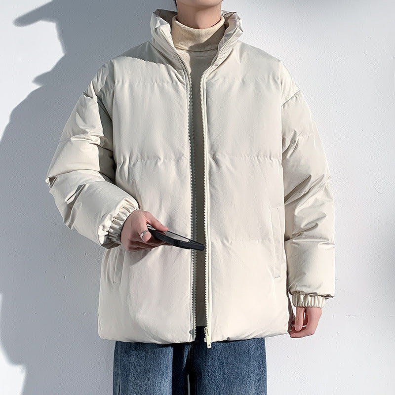 Fashion Plaid Long Jacket With Pockets Winter Turndown Collar Woolen Coat - Carvan Mart