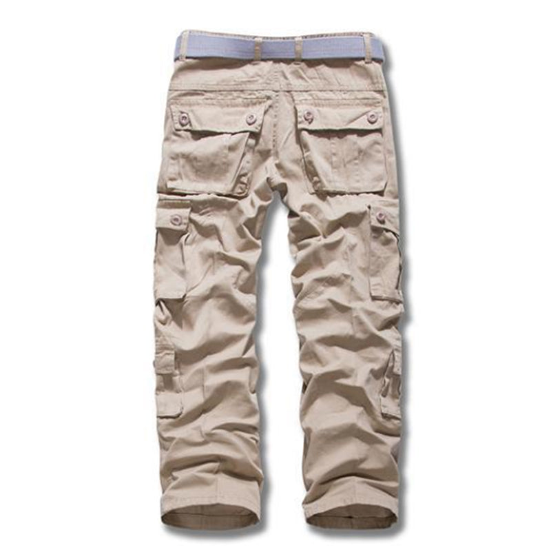 Tactical Multi-pocket Outdoor Pants - Durable 100% Cotton Cargo Trousers - Carvan Mart