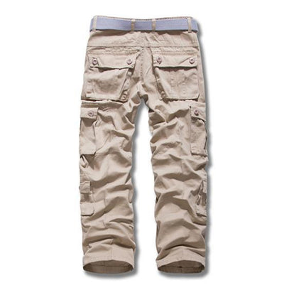 Tactical Multi-pocket Outdoor Pants - Durable 100% Cotton Cargo Trousers - - Men's Pants - Carvan Mart