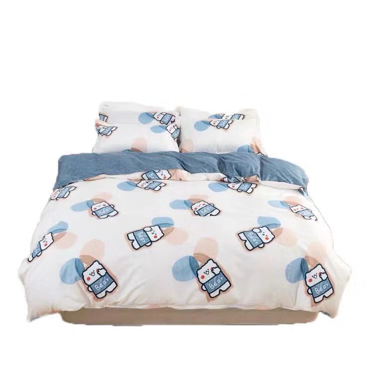 Aloe Cotton Four-piece Set Microfiber - Carvan Mart