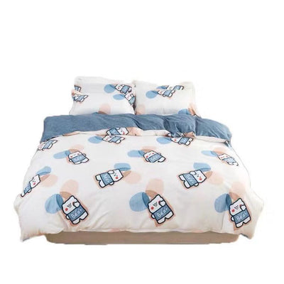 Aloe Cotton Four-piece Set Microfiber - - Bedding Sets - Carvan Mart