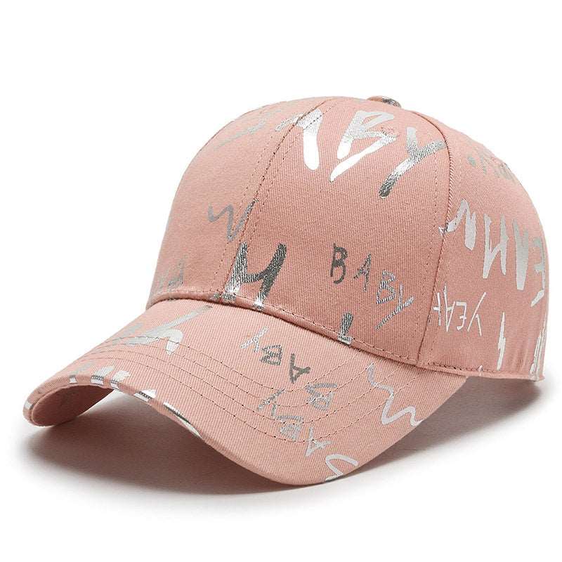 All-match Couple Net Cap Casual Shade Baseball Cap - Pink adjustable - Men's Hats & Caps - Carvan Mart