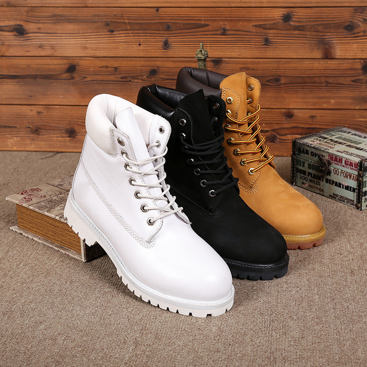 Men's Fashionable Warm High-top Boots - - Men's Boots - Carvan Mart