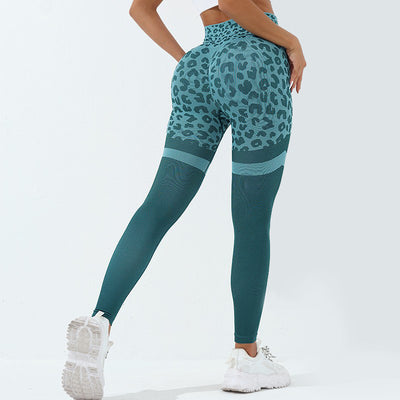 Fitness Pants Women High Waist Butt Lifting Seamless Leggings Elastic Sport Yoga Pants - Carvan Mart