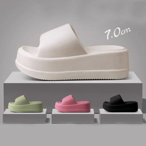 Mega Crush Flat Slippers 7cm Platform Summer Shoes For Women - Carvan Mart